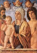 Madonna with Child and Sts. Peter and Sebastian fgf BELLINI, Giovanni